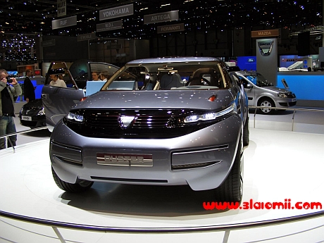 dacia duster concept coupe geneva 2009