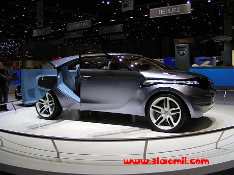 dacia duster concept coupe geneva 2009