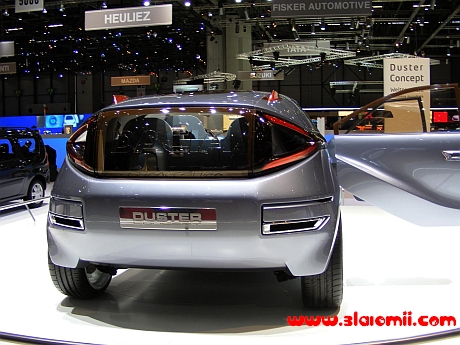 dacia duster concept coupe geneva 2009