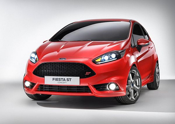 noul noua ford fiesta st concept 2011