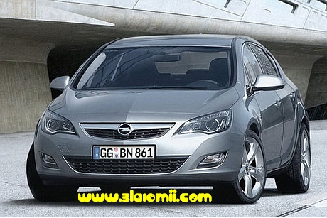 new opel vauxhall astra fecelift